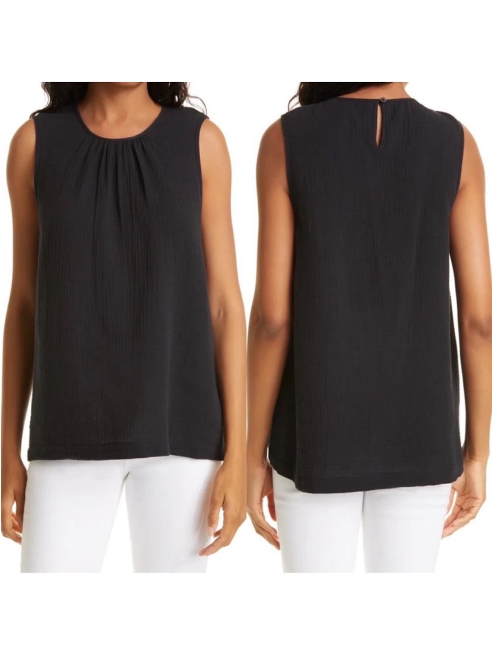 Jenni Kayne Cypress Cotton Gauze Tank M